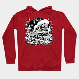 Magical Winter Train Journey Hoodie